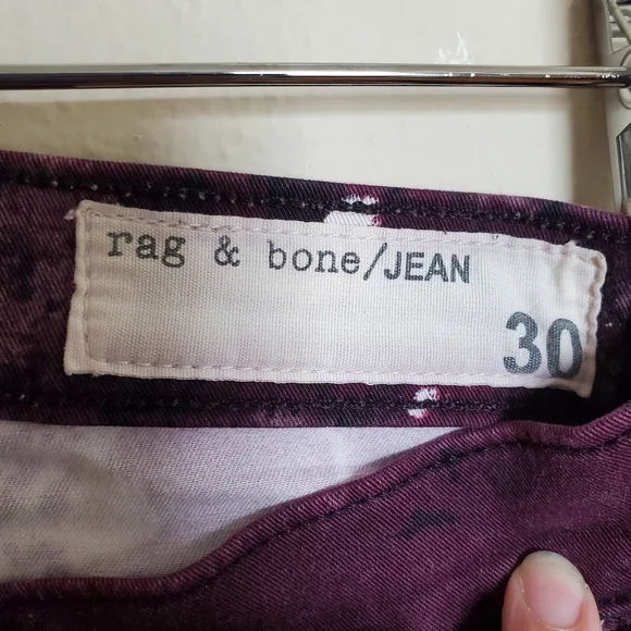 Rag & Bone size 30 Galaxy color jean leggings - Picture 5 of 10